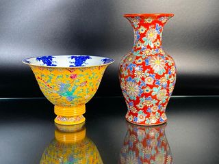 2 Chinese Vintage Porcelains