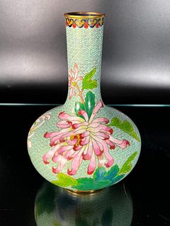 Chinese Vintage Cloisonne Vase