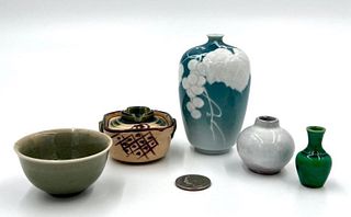 Assorted Miniature Glazed Ceramic Lot
