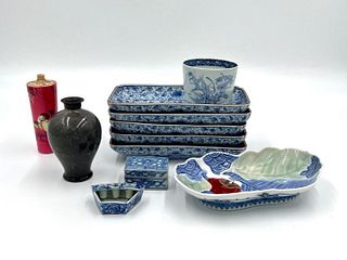 Assorted Lot of Asian Ceramics