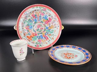 Small Group of Chinese Export Porcelain