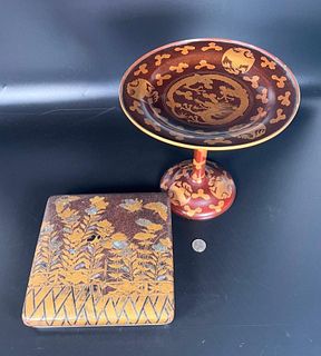 Two Pieces of Lacquer