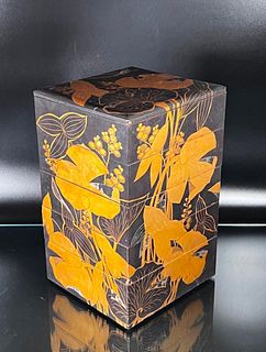 Japanese Lacquer Stacking Box