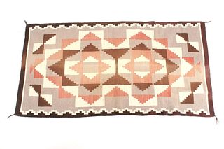 Navajo Two Grey Hills Trading Post Rug c. 1930's