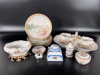 Assorted Lot of Nippon and Continental Porcelain