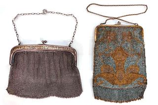 Two Antique Evening Bags