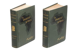 1891 In Darkest Africa by Henry Stanley Vol I & II