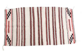 Navajo Banded Chinle Pattern Wool Rug c. 1960's