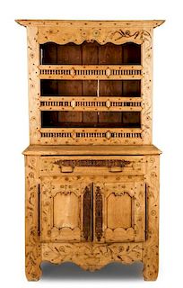 18th C. French Provincial Fruitwood Vasselier