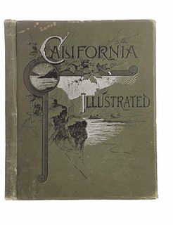 1892 1st Ed. California Illustrated: Yellowstone