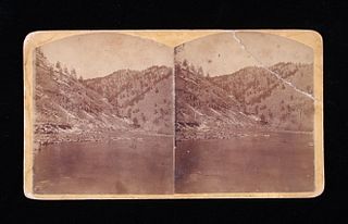 Poudre River Photographic Plate c. Early 1900s