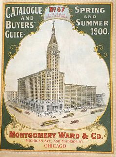 Montgomery Ward & Co. Catalogue Buyers Guide 1900
