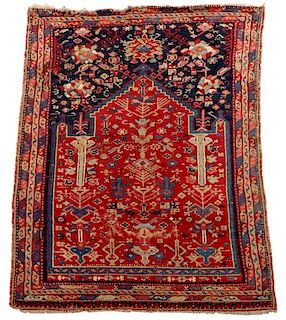 Hand Woven Persian Prayer Rug