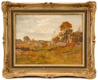 William S. Robinson, Connecticut Landscape Oil