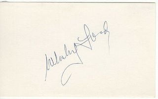 Whitey Ford Signed Autographed Index Card New York Yankees JSA JJ44742