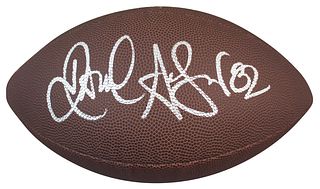Falcons Jamal Anderson Signed Wilson Super Grip Nfl Football BAS Witnessed