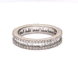 18k Baguette Diamond Eternity Ring
