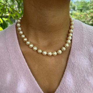 Vintage 14k Pearl Necklace
