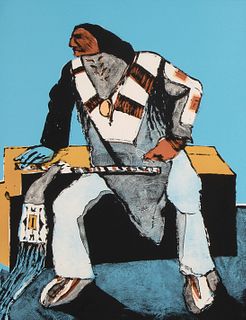 Fritz Scholder, Another Deco Indian, 1978