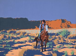 Billy Schenck, Leaving the Mancos Valley, 1986