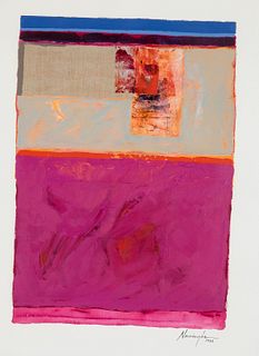 Dan Namingha, Untitled (Abstract), 1985