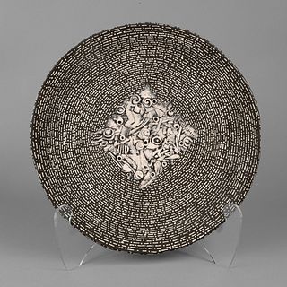 Anita Fields, Untitled (Large Ceramic Plate), 2008