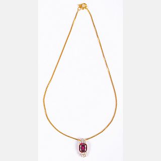 18kt Yellow Gold Chain Link Necklace