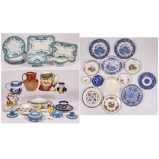 English Ceramic Decorative Items by Various Makers