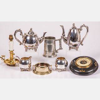  Silver Plated Tea and Coffee Set, 20th Century