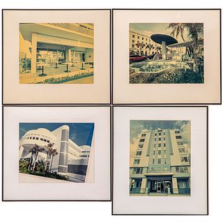 Chromogenic Photographs Pertaining to Miami, Florida, ca. 1980's