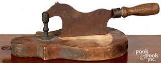 Horse-form tobacco cutter, 19th c.