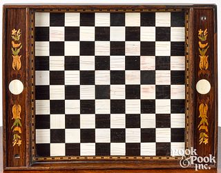 Rosewood checkerboard, ca. 1800