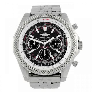 BREITLING - a gentleman's Breitling for Bentley Motor Speed chronograph bracelet watch. Stainless st