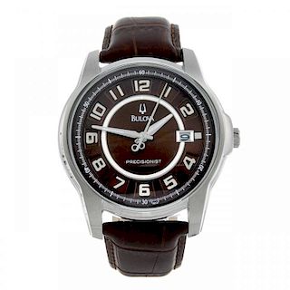 BULOVA - a gentleman's Precisionist wrist watch. Stainless steel case. Reference C877648, serial 115
