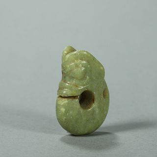 A jade ornament