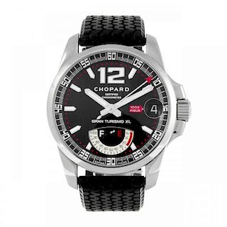 CHOPARD - a gentleman's Mille Miglia GT XL wrist watch. Stainless steel case with exhibition case ba
