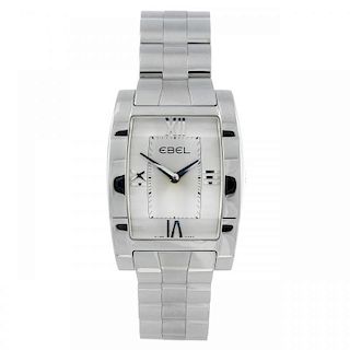EBEL - a lady's Tarawa bracelet watch. Stainless steel case. Reference E9656J21, serial 37501045. Si