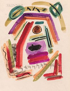 Henry Valentine Miller (American, 1891-1980), Abstract