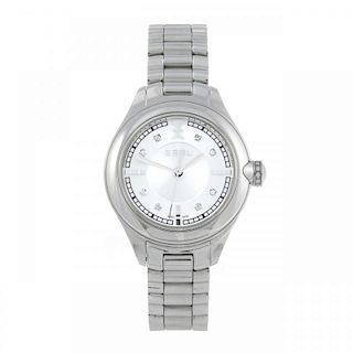 CURRENT MODEL: EBEL - a lady's Onde bracelet watch. Stainless steel case. Reference 1213092, serial