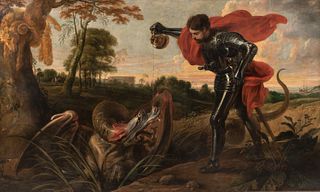Jan Wildens (Dutch, 1586-1653), Studio of Peter Paul Rubens (Flemish, 1577-1640), Jason and the Golden Fleece