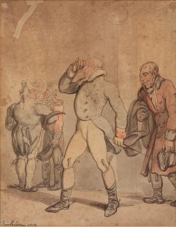 Attributed to Thomas Rowlandson (British, 1756-1857), A Caricature of Ernest Augustus, the Duke of Cumberland