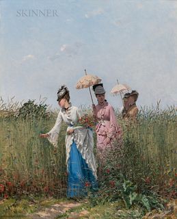 Adrien Moreau (French, 1843-1906), Field Flowers