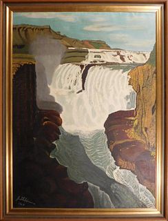Thordur Stefansson: Modernist Icelandic  Waterfall