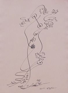 Andre Masson, Manner of/ Attributed: Femme surrealist
