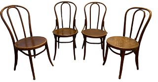Set 4 Bentwood Cafe Chairs