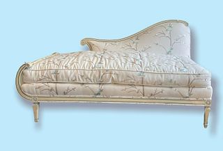 Chintz Floral Chaise Lounge