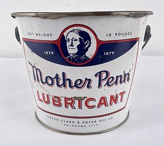 Mother Penn Lubricant Oil Grease Can