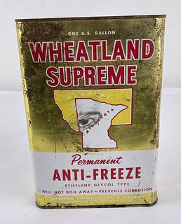 Wheatland Supreme Anti Freeze Oil Can
