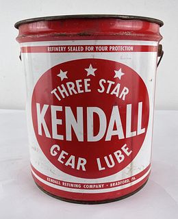 Kendall Three Star Gear Lube Oil Can