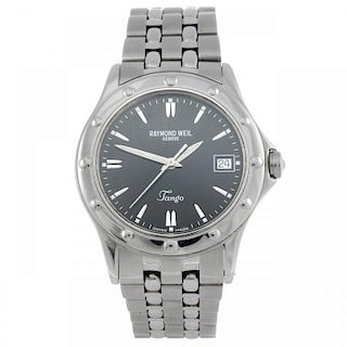 RAYMOND WEIL - a gentleman's Tango bracelet watch. Stainless steel case. Reference 5590, serial V236